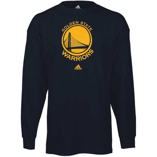 Golden State Warriors Navy Blue Prime Logo Long Sleeve WEM T-Shirt,We sell and wholesale Golden State Warriors Navy Blue Prime Logo Long Sleeve WEM T-Shirt on line form chian!